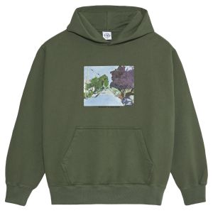 Sweat Capuche Polar Ed Hoodie We Blew It At Some Point Grey Green