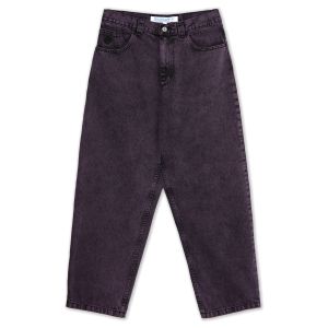 Jean Polar Big Boy Denim Jeans Purple Black