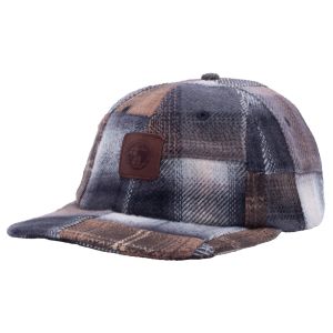 Casquette Fucking Awesome Patchwork Plaid Hat Brown