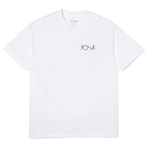 Tee Shirt Polar Slottsparken Fill Logo Tee White