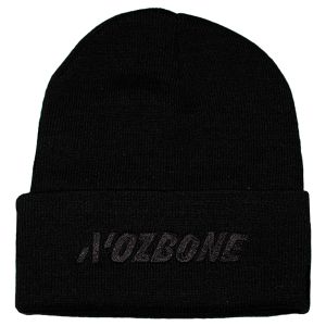 Bonnet Nozbone Logotype Black Black