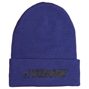 Bonnet Nozbone Logotype Steel Blue Black