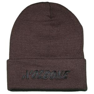 Bonnet Nozbone Logotype Chocolate Black