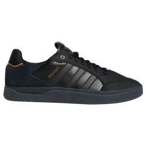 Adidas Tyshawn Low Core Black Core Black Metallic Gold