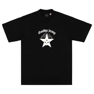 Tee Shirt Bye Jeremy Skull Star Tee Shirt Black