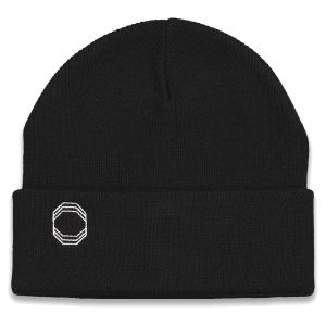 Bonnet Octagon Classic Beanie Black