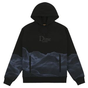 Sweat Capuche Dime Landscape Hoodie Black