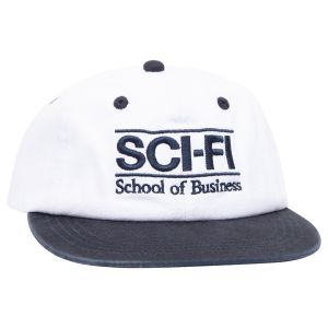 Casquette Sci-Fi Fantasy School Of Business Hat White Navy