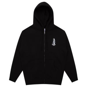 Sweat Capuche Zippé Sci-Fi Fantasy Spiritual Darkness Zip Hood Black