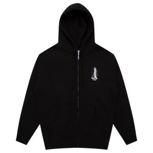 Sweat Capuche Zippé Sci-Fi Fantasy Spiritual Darkness Zip Hood Black