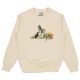 Sweat The Loose Company Friends And Ennemies Crewneck Cream
