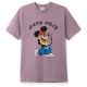 Tee Shirt Cash Only Toon Tee Washed Berry