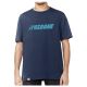 Tee Shirt Nozbone Logotype Denim Blue