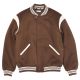 Blouson Pop Trading Company Varsity Jacket Rain Drum