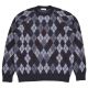 Pull Pop Trading Company Burlington Knitted Crewneck Anthracite