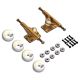 Picture Gold Undercarriage Kit 52 mm Wheels And Bearings Combo 5.25 139 mm