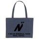 Sac Nozbone x Keiji Shopping Bag California Dreaming Midnight Blue