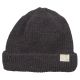 Bonnet Victoria HK Double Folded Beanie Charcoal