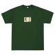 Tee Shirt Limosine Limo Sticker Tee Forest Green