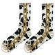 Chaussettes Stingwater Chain Sock Black Spotted Cow