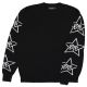 Pull Bye Jeremy Star Sweater Black