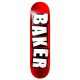 Board Baker Brand Logo Red Foil