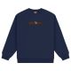 Sweat Dime Crayon Chenille Crewneck Navy