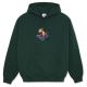 Sweat Capuche Polar Dave Hoodie Dog Dark Green