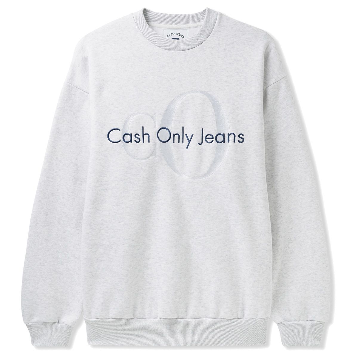 Sweat Cash Only Jeans Crewneck Sweatshirt Ash Grey